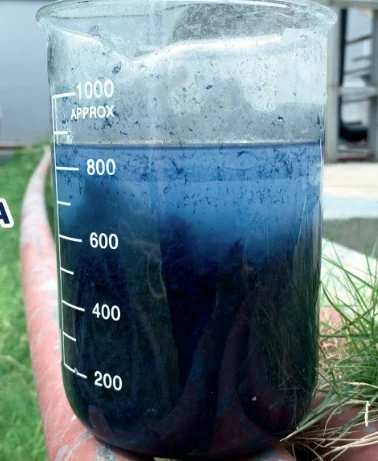 염색폐수 섬유폐수 - 슬러지 탈수