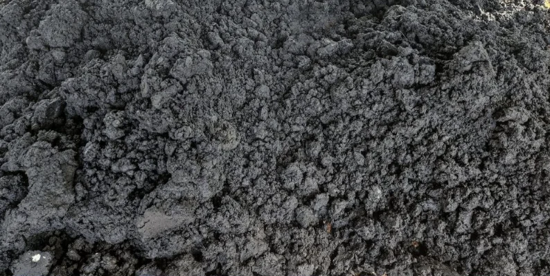 염색폐수 섬유폐수 - 슬러지 탈수 함수율